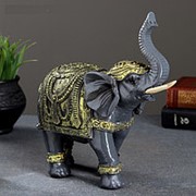 Копилка "Слон в попоне" цветной 23х23см