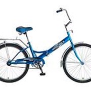 Велосипед Novatrack FS-24 2014 синий фотография