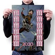 Календарь настенный на 2020 год THE WALKING DEAD,ХОДЯЧИЕ МЕРТВЕЦЫ №10 фото