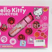 Детский проектор-фонарик на батарейках Hello Kitty.