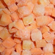 Морковь быстрозамороженная. фото