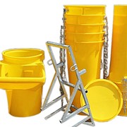 Мусоропровод строительный h= 1100 мм, D1= 565 мм, D2= 370 мм фото