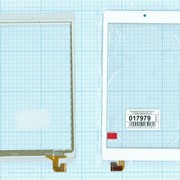 Сенсорное стекло (тачскрин) LWGB07000530 REV-A2 (184*102 mm) белое, Диагональ 7 фото