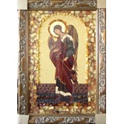 “Архангем Михаил“ иконы из янтаря возможно на заказ фото