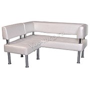 Угловой диван “Сантьяго“ белый фото
