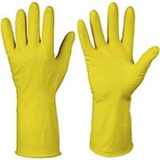 Резиновые хозяйственные перчатки Факел ЛОТОС фотография