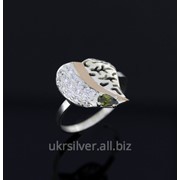 Серебряное кольцо Росинка фото