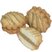 Печенье “Презент“ с начинкой – ирисово-сливочный вкус фотография