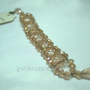 Браслет из перламутрового циркона на застежке фото