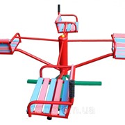 Карусель детская, 4-местная. фото