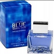 Мужская туалетная вода Antonio Banderas Seduction Blue for men (аромат фруктовый, древесный)