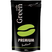 Быстрорастворимый гранулированный зеленый кофе Премиум