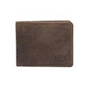 Бумажник KLONDIKE «Peter», натуральная кожа в темно-коричневом цвете, 12 х 9,5 см (54550)