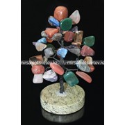 Дерево Счастья декоративное, камень Самоцветы 17001