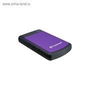 Внешний жесткий диск Transcend USB 3.0 1 Тб TS1TSJ25H3P StoreJet 25H3P 2.5", фиолетовый