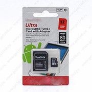 MicroSDHC Disk Ultra 32 гигабайта - фото