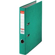 Папка-регистратор Esselte Rainbow, картон, 50 мм, зеленый фотография