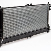 Радиатор охлаждения для автомобилей Lanos (97-) сборный MT A/C+ LUZAR фото