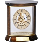 Часы наградные Премиум с шильдом в подарочной упаковке фото
