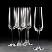 Набор бокалов для шампанского Ardea, 220 мл, 6 шт фотография