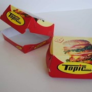 Изготовление упаковки для гамбургера "Big"