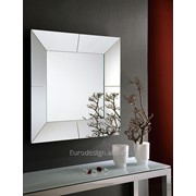 Зеркало Specchio con cornice in vetro Cube фотография
