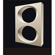 Декоративный 3D блок для перегородки из гипса (модель 07)