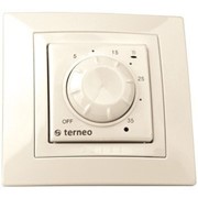 Механический терморегулятор для обогревателя Terneo rol.Слоновая кость