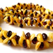 Бусы из янтаря фото