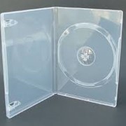 Сумки, боксы для дисков CD, DVD, DVD box 14mm прозрачный