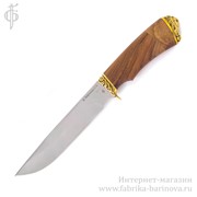 Нож Сокол-1 (65х13), орех, Арт.2022 фото