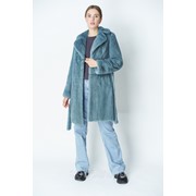 Шуба из норки на поясе 40-48р фото