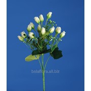 Цветок искусственный “Роза миниатюрная букет“ фото
