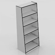 СТ-20(бук) Стеллаж “Горка обыкновенная“ 2000х850х500мм СТ-20(бук) фото