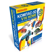 Программа для проектирования КОМПАС-3D V16 Home (на 3 ПК, лицензия на 1 год) (KOMPAS-3D-HOME-V16-3) фотография