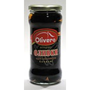 Оливки Olivero черные с косточкой фото