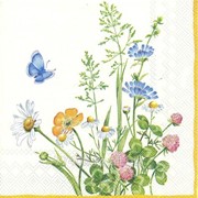 Салфетка для декупажа Полевые цветы фото