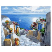 Картина по номерам “Морской вернисаж“ размер 40x50 (арт. GX8858) фото