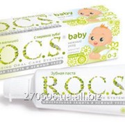 Зубная паста Rocs Baby нежная забота Ароматная ромашка 45 гр