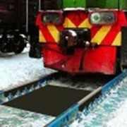 Весы железнодорожные (вагонные)взвешивание в статике и потележечно фото
