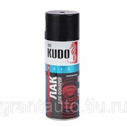 Лак KUDO тонировочный для фонарей черный 520мл фото