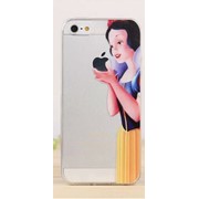 Чехол силиконовый Snow White для iPhone 5/5S прозрачный фото