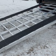Аппарели алюминиевые для снегохода  фото