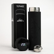 Термос “Мастер К“, Soft Touch, 500 мл, сохраняет тепло 10 ч, с электронным термометром, 23х6,5 см фото