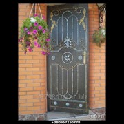 Кованные двери КД 30020 фотография