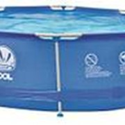 Бассейн каркасный ROUND STEEL FRAME POOL, 300х76 см, семейный