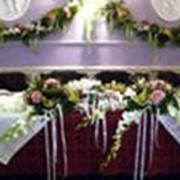 Цветочное оформление свадеб фото