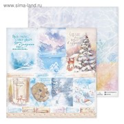 Бумага для скрапбукинга «Снежные сны», 30,5 × 30,5 см