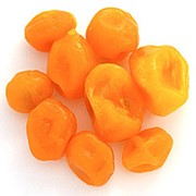 Кумкват в сиропе (желтый, оранжевый) фотография
