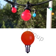 Лампочка E14 LED красная фотография